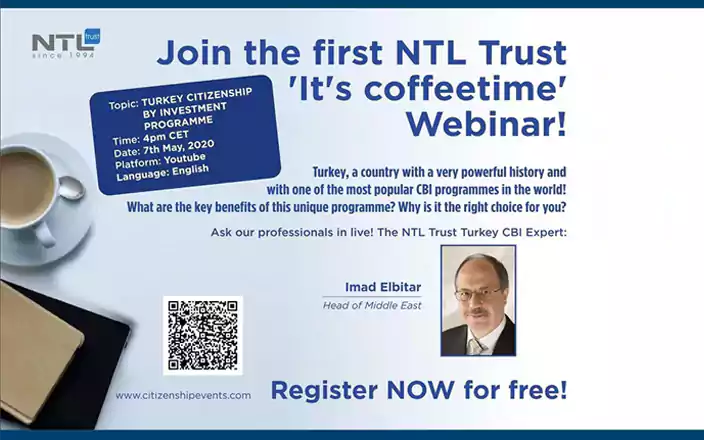 NTL Trust Webinar about the Turkish Citizenship by Investment program