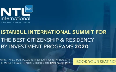 Istanbul Summit for THE BEST CITIZENSHIP AND RESIDENCY BY INVESTMENT PROGRAMS 2020