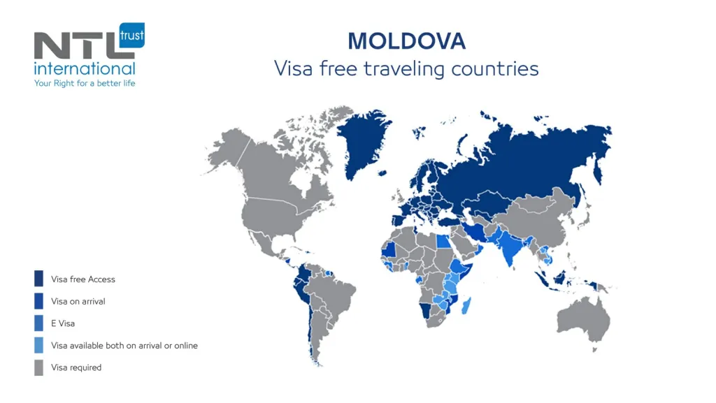 Moldova Visa free traveling NTL