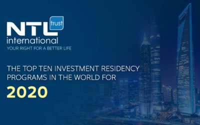 The World’s Top Ten Residency By Investment Programs for 2020