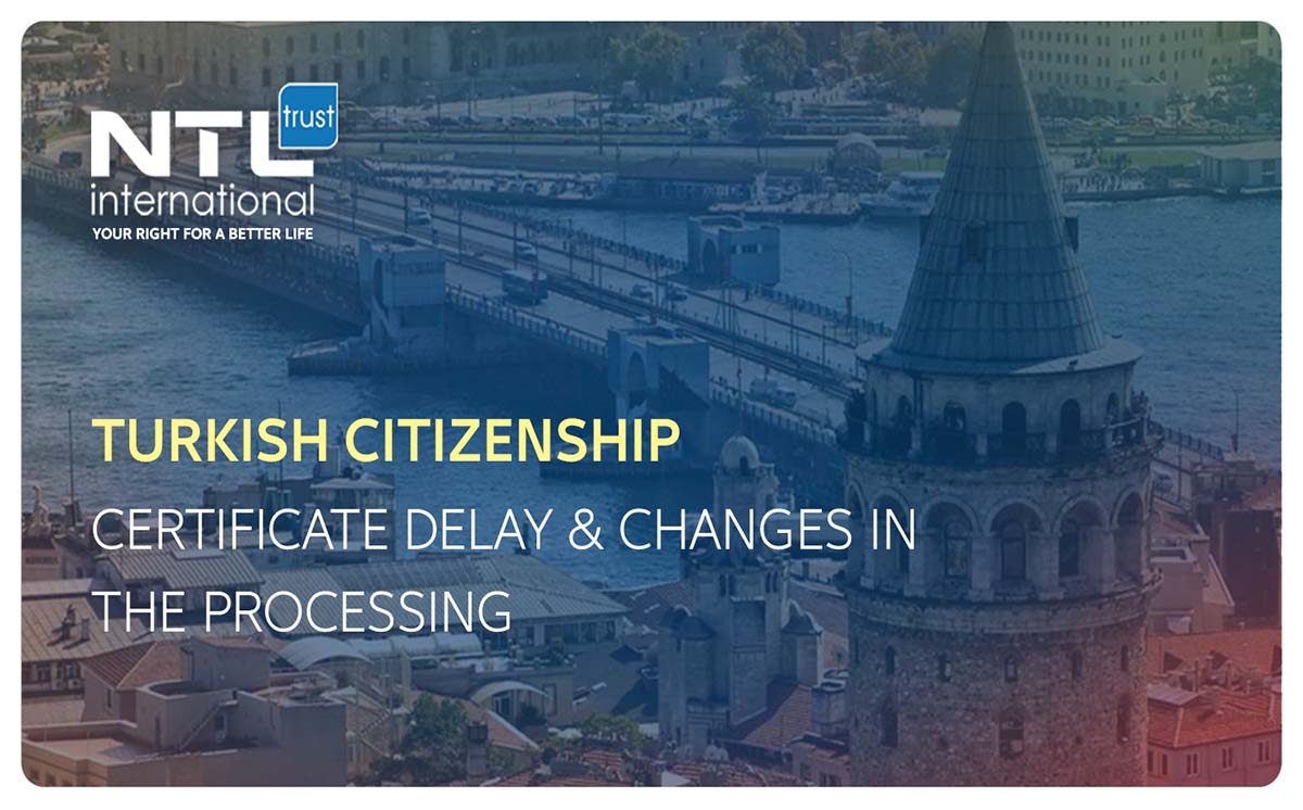 Turkish Citizenship certificate delay & Changes in the processing