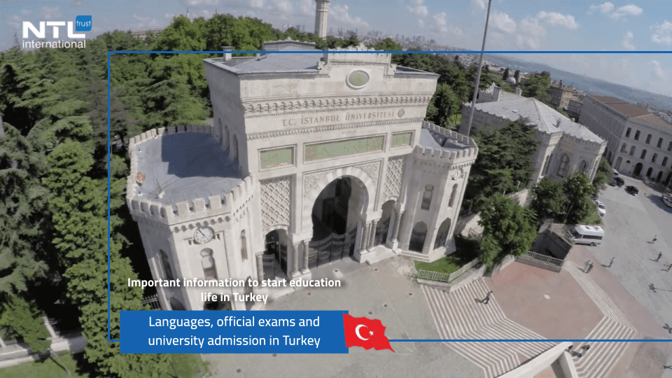 Languages, official exams and university admission in Turkey