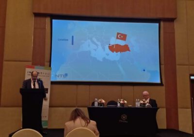 Mr Imad lecturing "Turkish CBI vs the Caribbean CBI" in Dubai in 2019