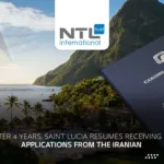 Saint Lucia resumed receiving CBI applications from Iranians