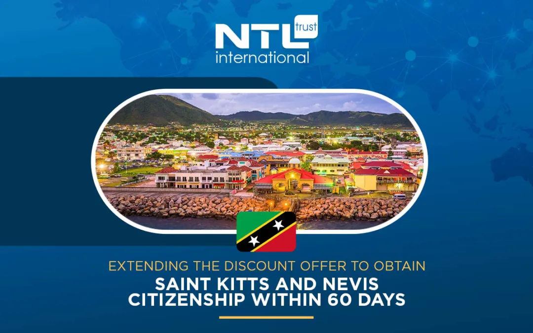 Extending the discount offer to obtain Saint Kitts and Nevis citizenship within 60 days