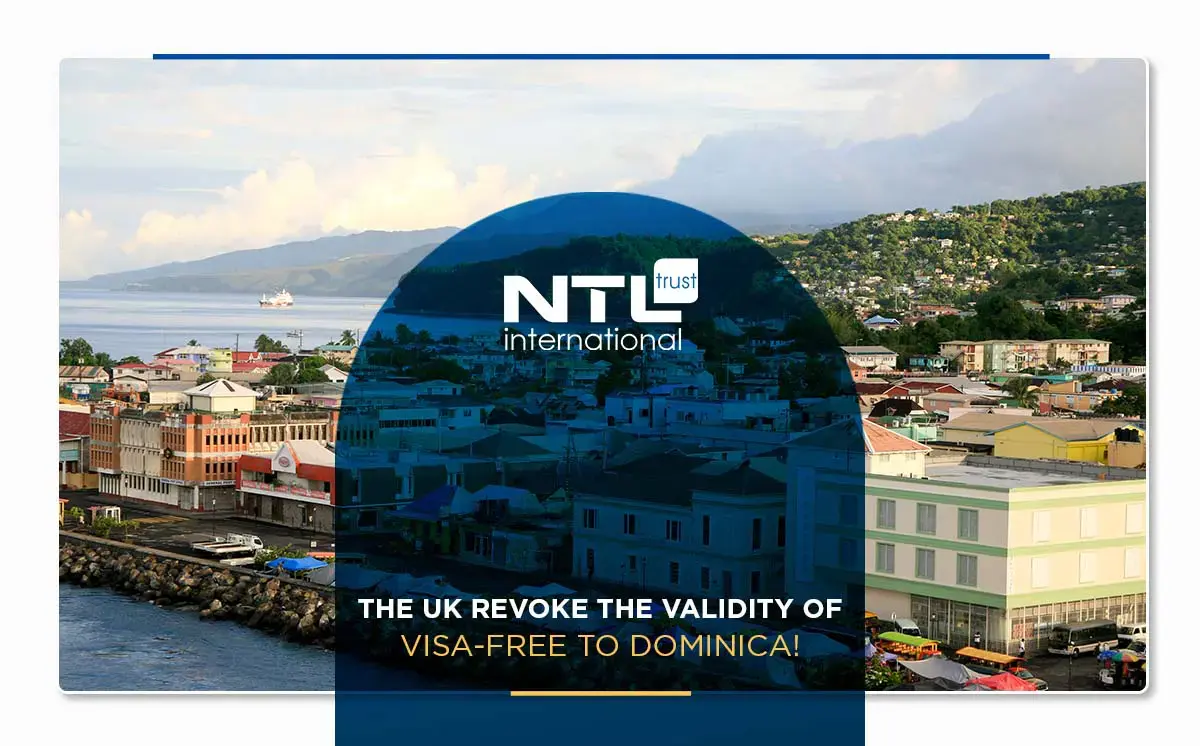 the British government revoke the validity of visa-free to Dominica