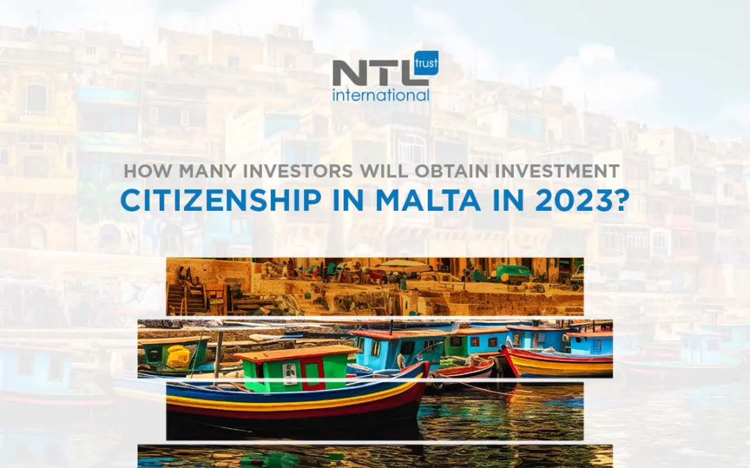 The 2023 tally of the number of people who obtained Malta citizenship