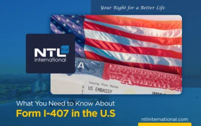 Protect Your Green Card: What You Need to Know About Form I-407 in the U.S