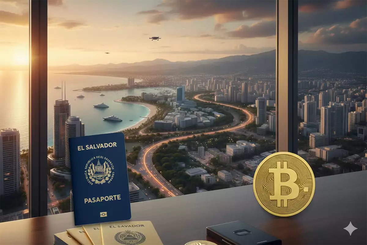 El Salvador Freedom Passport citizenship program with Bitcoin as legal tender