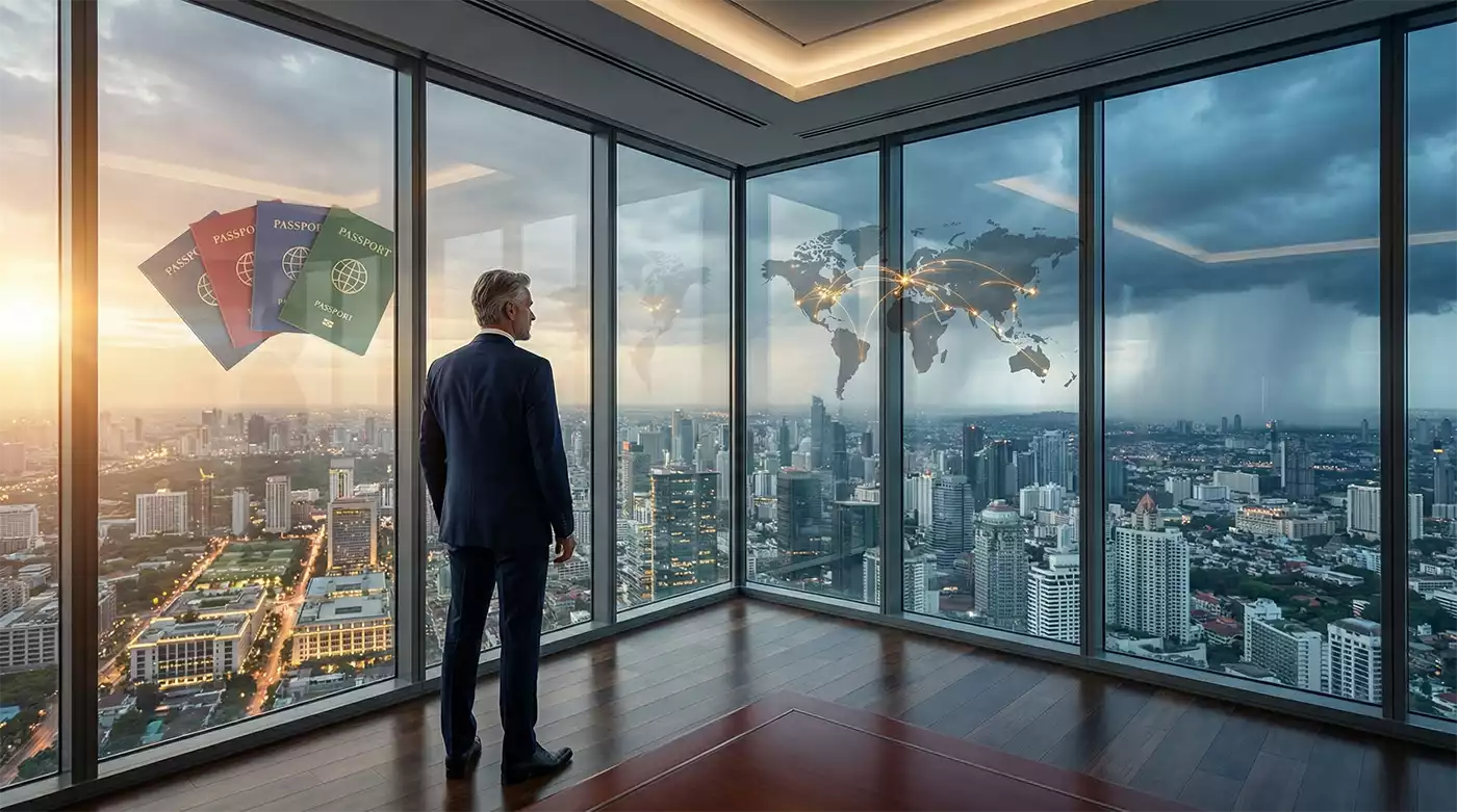 استراتيجية الخطة البديلة لاستعداد المستثمرين للأزمات وتنويع الجنسية والإقامة